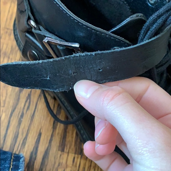 Black Leather Ankle Boots ASOS - Picture 6 of 10